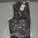 Women's Micro Flared Fleeced Sweatpants - Elastic Waist Drawstring, Warm Fleece for Winter Daily Wear (Brown, S)