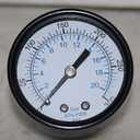 300 PSI/BAR 2" DIAL 1/4" NPT PRESSURE GAUGE