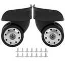 Teror A88 Multi-Hole Wheel,2Pcs A88 Small Black Trolley Suitcase Casters Universal Wheel Replacement Outdoor