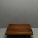 HouseJoy Acacia Wood Cake Stand Large 17" Rectangular Cake Holder, 2in1 Dessert Table Display Set & Charcuterie Board, Acrylic Cake Dome Cover for Cheese/Veggie/Desert /Chips & Dip