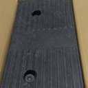 Curb Ramp 3 inch Rise Curb Ramps for Sidewalks Rubber 2 Pcs Driveway Ramps for Low Cars Curb Ramps for Driveway,Shed,Wheelchair 7000lbs Powersport Loading