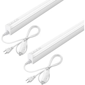 LED Shop Light 3FT, 15W, 6000K, 1500lm, LED Ceiling and Under Cabinet Lights, Utility Linkable Shop T5 Integrated Single Fixture (Pack of 1), 3FT-1PACK
