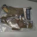 AUROTH Tactical Harness for Large Dogs No Pull Adjustable Pet Harness Reflective K9 Working Training Easy Control Military Service Pet Vest Army Yellow XL (XL(Neck:20-31",Chest:26-42"),75-135 lbs)