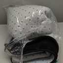 Modern Hallway Runner Rug, 2x6 Rug Runners for Kitchen, Black Washable Long Runner Rugs for Hallways, Soft Indoor Carpet for Bedroom Bedside, Non-Slip Memory Foam Rugs for Entrance Living Room Dcor