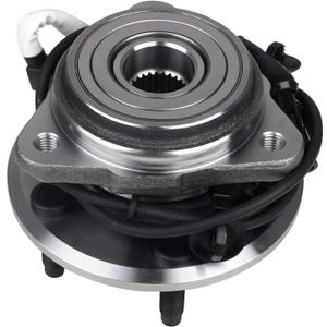 KUSATEC 515003 Front Wheel Hub and Bearing Assembly Fit for Ford Ranger Explorer, Mercury Mountaineer, Mazda B3000 B4000, 5 Lug w/ABS