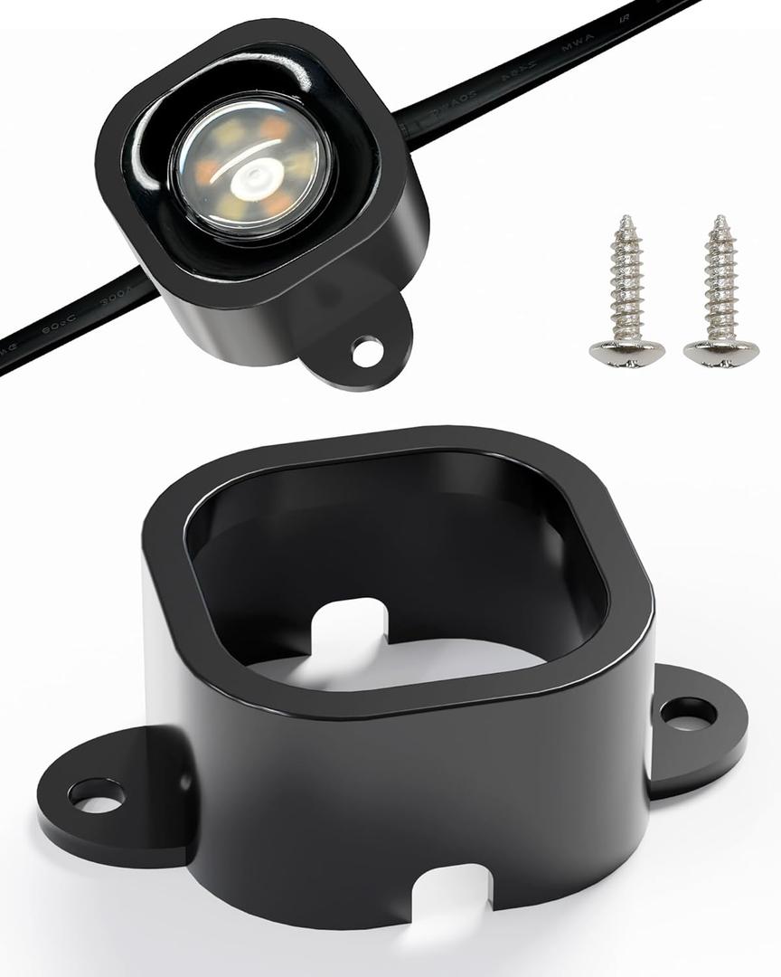 120 PCS Mounting Brackets for Govee Pro Outdoor Lights, Light Clips for Govee Outdoor Lights H706, Install Firmly, Replace 3M Glue, for Govee Pro Permanent Outdoor Lights Extension