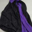 Mainfini Mens Vampire Cape Adult Stand Collar Cloak Carnival Costume L 140cm