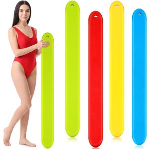 Silipull 4 Pcs Large Pool Noodles 43" Swimming Floating Foam Water Board EVA Buoyancy Sticks Extra Long Unsinkable Pool Exercise Accessories for Lake River Water Sports