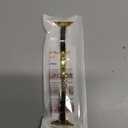 Mosonio Slim Designer Bracelet Bands for Apple Watch Women, Elegant Thin Dressy Metal Band with Embedded Silicone Accents Compatible with Apple Watch Ultra / Series 11 10 9 8 7 6 5 4 SE 3 2 1, Easy-Adjust Link Fancy Strap for iWatch 49mm 46mm 45mm 44mm 42mm 41mm 40mm 38mm (Gold + Black)