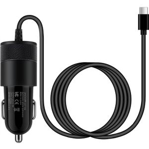 ZGear High Power Lightning Cable Car Charger - Black