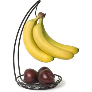 Spectrum Diversified Grid Banana Holder, Black