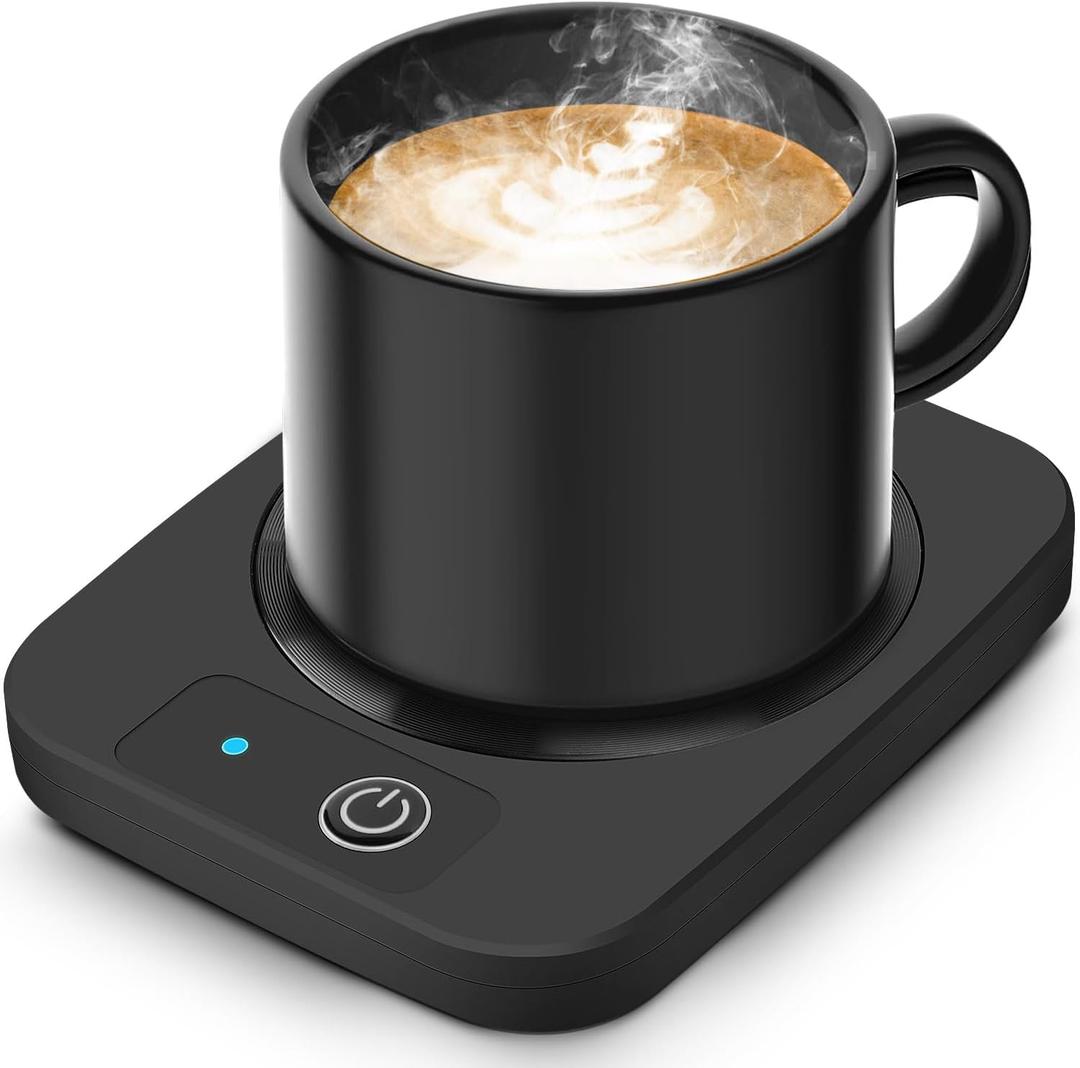 Candle Warmer & Coffee Mug Warmer, Electric Coffee Warmer with Aluminum Metal Panel, 131 Beverages Coffee Warmer for Heating Candle, Coffee, Milk, Tea, Cocoa, Gifts for Coffee Lovers (A20)