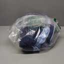 Yescool Weighted Blanket for Adults (20 lbs, 60" x 80",Navy & Blue) Cooling Heavy Blanket for Sleeping Perfect for 190-210 lbs, Queen Size Breathable Blanket with Premium Glass Bead, Machine Washable