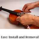 Fantastic Finger Guide for Violins - Music Accessories for String Instruments, Fingerboard and Fretboard Stickers, Learn to Play Violin or Fiddle Notes, Combo: D Major and All Notes Guides 1/2 SIZE