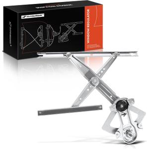A-Premium Manual Window Regulator Front Passenger Side Compatible with Ford