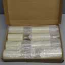 8Pcs Flameless Candles, Battery Operated Candles, LED Flickering Candles with Remote, Realistic Dancing Flame, Acrylic Design for Home Holiday Wedding, Party D2.2 (Ivory)