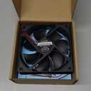 12025 Cooling Fan 120mm x 120mm x 25mm DC 12V 2Pcs Dual Ball Bearings Brushless 2Pin XH2.54 2700RPM