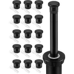 15 Pack Spray Shut Off Nozzle Compatible with Hunter Pro Spray PS Ultra Heads 916400sp, Black