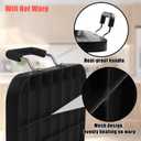 Vayepro 2-Burner Griddle Pan with Glass Lid - Nonstick Stovetop Griddle for Gas & Glass Cooktops - Aluminum Camping Grill Pan for Breakfast (Pancakes/Eggs/Bacon) (22"L x 12"W x 1.77"Th)