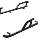 Polaris Extreme Kick Out Rock Sliders, UTV Nerf Bars, for 4-Seat Models, Steel, Set of 2 - Part 2881992