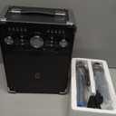 Karaoke Machine, Portable Bluetooth 5.3 Speaker with 2 Wireless Microphones for Adults, PA System with Echo Adjustment, Support TWS/TF Card/USB/AUX/TVs Connected for Home Party/Outdoor/Events