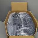 Monbix King Size Comforter Set - 7 Pieces Bed in a Bag King, Blue Gray Bedding Sets with Comforter, All Seasons Comforter Bed Set with Sheets, Pillowcases & Shams