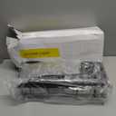 EUDELE Adhesive Shower Caddy, 5 Pack Rustproof Stainless Steel Bath Organizers With Large Capacity, No Drilling Shelves for Bathroom Storage & Home Decor (Black)