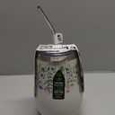 MANNA 17 OZ STRAW WINE TUMBLER GREY FLORAL
