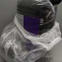 Anibedding Black Comforter Set Queen Size,8 Pieces Boho Bed in a Bag Patchwork Striped Comforter Set, Soft Microfiber Bedding Set for All Season(90"90")