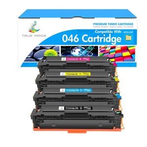 True Image Compatible 046 Toner Cartridge Replacement for Canon 046 MF733Cdw CRG-046 Color ImageCLASS MF733Cdw MF731Cdw MF735Cdw LBP654Cdw MF733 Printer Ink (Black Cyan Yellow Magenta, 4-Pack)