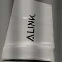 ALINK Biodegradable Paper Straws, 100 Pink and Gold Straws for Party Supplies, Birthday, Wedding, Bridal/Baby Shower, Christmas Decorations and Holiday Celebrations