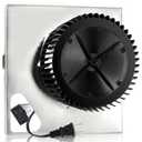 Upgrade Model 676-D/2676F-A 110CFM, Compatible with Broan 680-A/2680F-A,680-A,110RDB, 110RDF, 2680F, 680FL-A, 680FLT, FL2680F Fan Assembly, Compatible with 684-D/2684F-A (80CFM),3.0 Sones S97015157