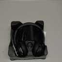 (2025 Upgraded) Wireless Headset with Mic for Work, Bluetooth Headset with Noise Canceling Microphone with Dongle, Charging Base & Mic Mute, Wireless Headphones for Work from Home/PC/Computer (Black)