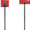 Adjustable Pedestal Floor Standing Sign Holder Stand,Outdoor Indoor Standing Display Poster Holder Stand For Businesses, Advertising,Menu,Guide signs A4(8.3x11.7in)-Black