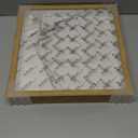 11x11 Shadow Box Display Case Picture Frame with Soft Linen Back, Deep Wood Color Shadow Box 11x11 for Flowers Medal Display Case Jersey pet Graduation Memorabilia Baby Ltems Crafts Photos