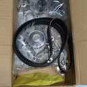 Autoround Timing Belt Kit with Water Pump [4.0L 4.3L 4.7L V8] Fit for 1998-2010 Toyota Tundra / 4Runner / Sequoia/Land Cruiser, Lexus GX470 LS400 LS430 LX470 SC430 SC400 GS400, Replaces # TKT021