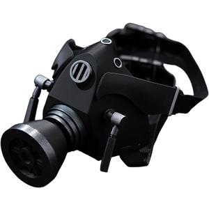 KIRA KIRA Anime Cosplay Props Gas Mask Black Cosplay Mask Halloween Accessories for Women Men