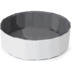 Ball Pit for Toddlers Babies Dogs Cats Iinfant Children, Foldable Ball Pits Play Tent, Crawl Playpen Ball Pool with Storage Bag, Surprise for Boys Girls Festival (Balls Not Included), White