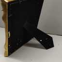 SIMON'S SHOP Black Picture Frame 11x14 Matted to 8x10, Vintage 11x14 Picture Frame with Mat, Victorian Gothic Poster Frame for Gallery Wall and Tabletop Display