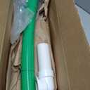 Watco FLEX924-LT-PVC-CP Lift & Turn Flexible PVC with Schedule 40 Sanitary Tee, Chrome Plated