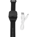 Wristband Sleep Aid Device - Portable 3 Modes Microcurrent Watch Relieves Anxiety and Stress - Smart Sleep Aid Wristwatch(Black)