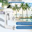 Replace Part for 261050 2-Inch HiFlow Multiport Valve with Plumbing Suitable for Pool/Spa D.E. and Sand Filter