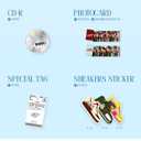 ITZY CHECKMATE A Ver. Photobook R + Photocard + Special Tag + Sneakers Sticker + Postcard + Seal Sticker + Lyric Poster + 2 Pin Button Badges + 4 Extra Photocards  Format: Audio CD