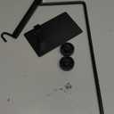 Reptile Lamp Stand, Adjustable 16-31 Inch Domes Heat Lamp Metal Bracket Floor Light Holder for Reptile Terrarium Lighting Heating Light and Dome lampshade, Large