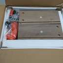 Under Bed Storage with Wheels, 2-Pack Under Bed Shoe Storage Organizer Drawer, Composite Wood Organizer for Shoes Clothes Containers in Bedroom for Clothes,Shoes(Grey) (Gray)