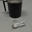 Self Stirring Mug, Self Stirring Coffee Mug, Suitable for Coffee, Milk, Cocoa and Other Beverages (Daik Black, 12 Ounces)