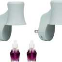 Mainstays Aroma Accents Fragrance Plug Set, Soft Sea Glass with Aroma Accent Fragrance Oil, Ocean Peony (Bundle)