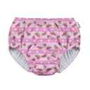 green sprouts baby girls Pull-up Reusable and Toddler Swim Diaper, Light Pink Watermelon Stripe, 12 Month US