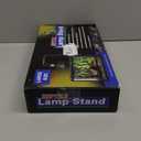 Reptile Lamp Stand, Adjustable 16-31 Inch Domes Heat Lamp Metal Bracket Floor Light Holder for Reptile Terrarium Lighting Heating Light and Dome lampshade, Large