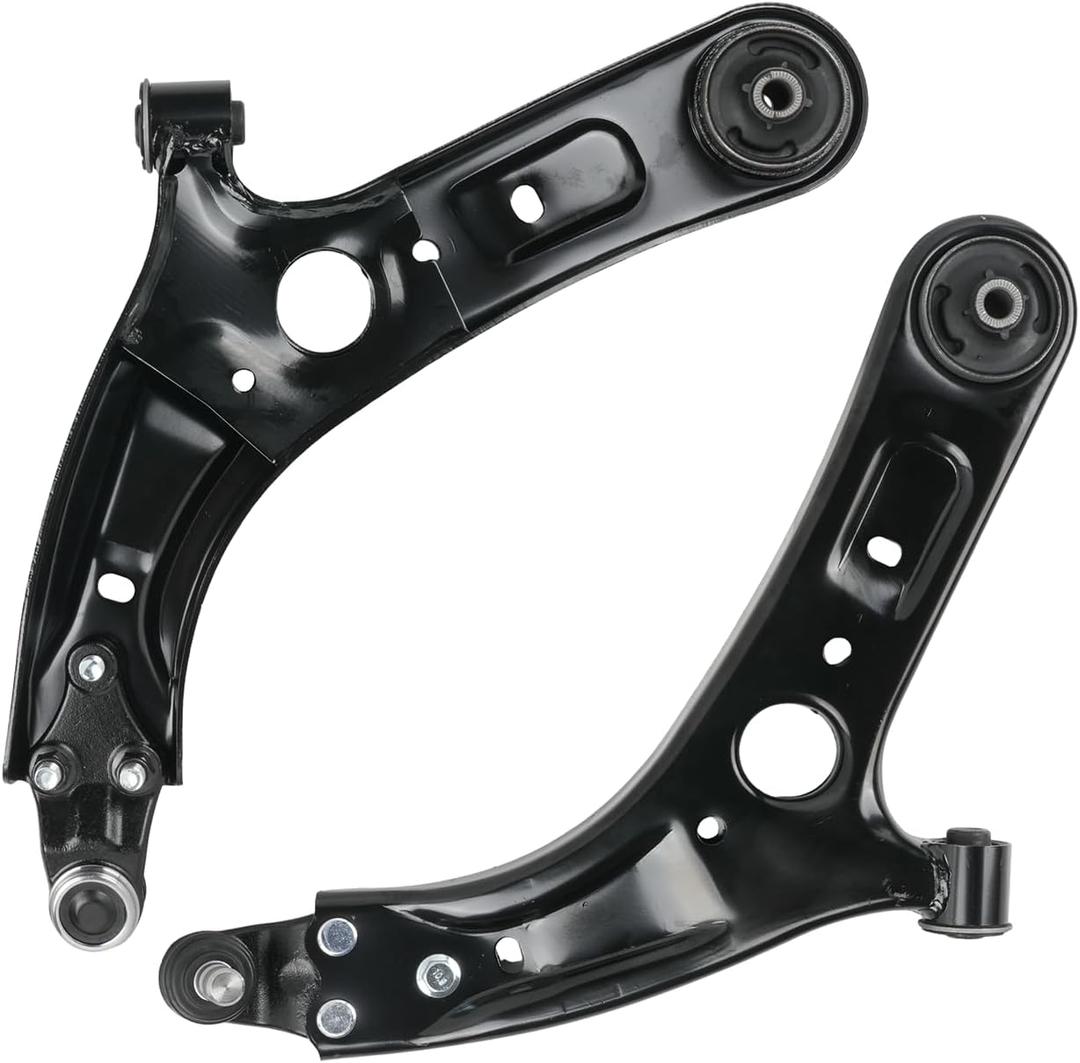 2 Pcs Front Lower Control Arm Suspension Kit w/Ball Joint Compatible with 2014-2019 Kia Soul, 2015-2019 Soul EV, Replace K623345 K623346